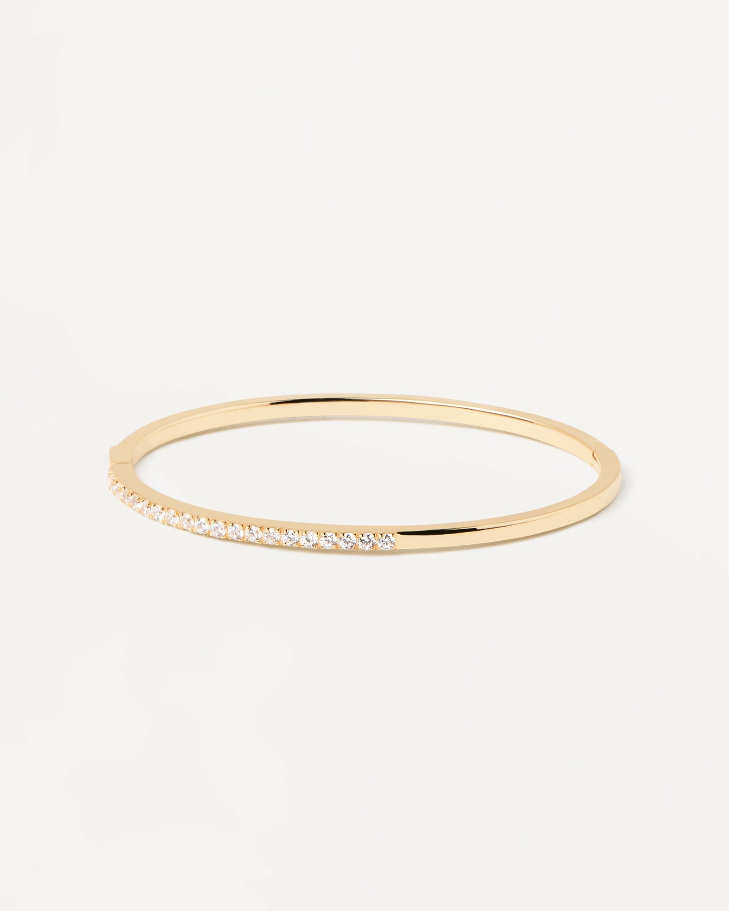 Diamond and Gold April Bangle