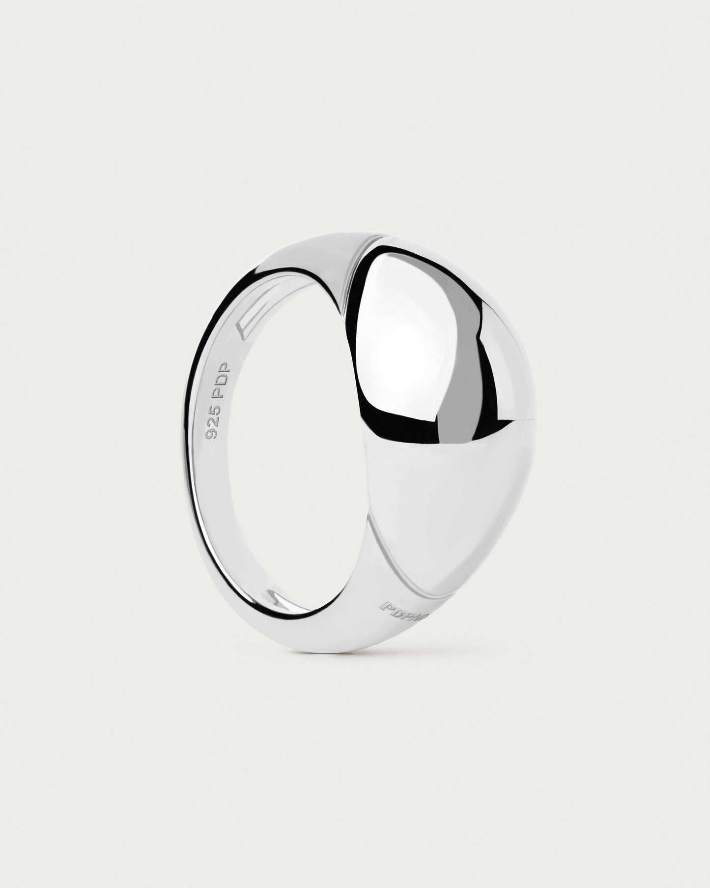 Bamboo Silver Ring