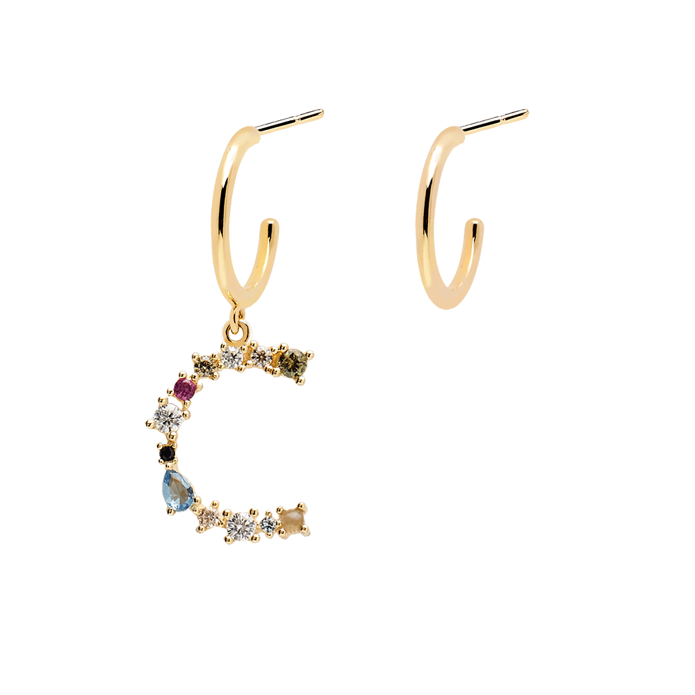 Letter C Earrings 2019