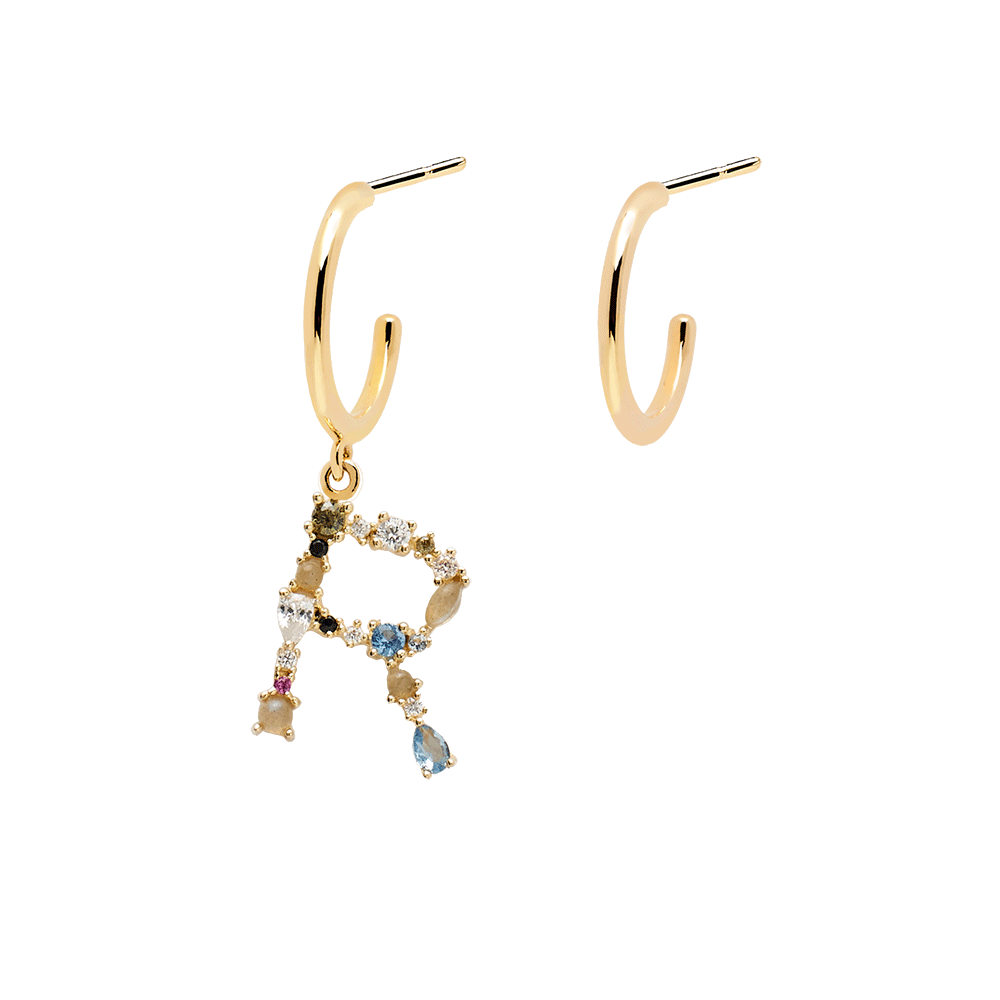 Letter R Earrings 2019