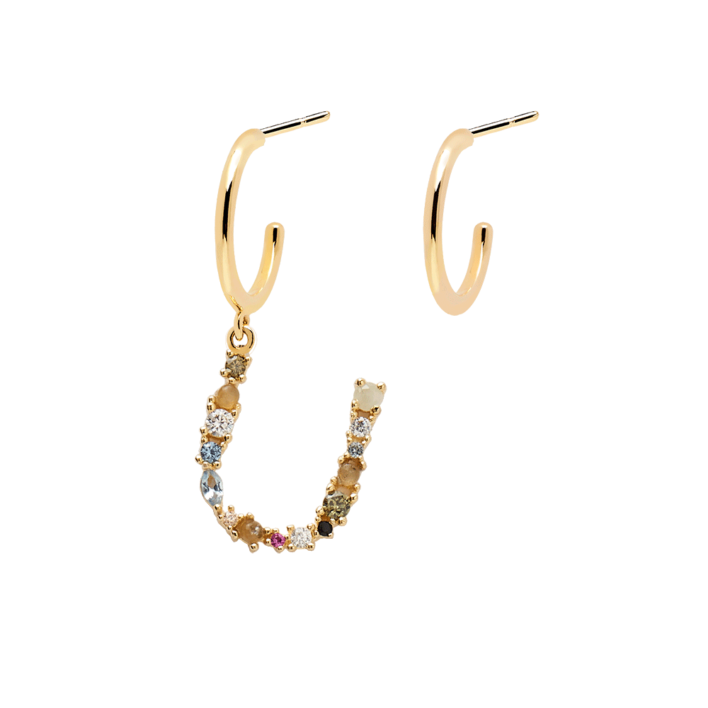 Letter U Earrings 2019