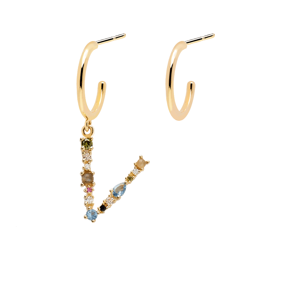 Letter Earrings