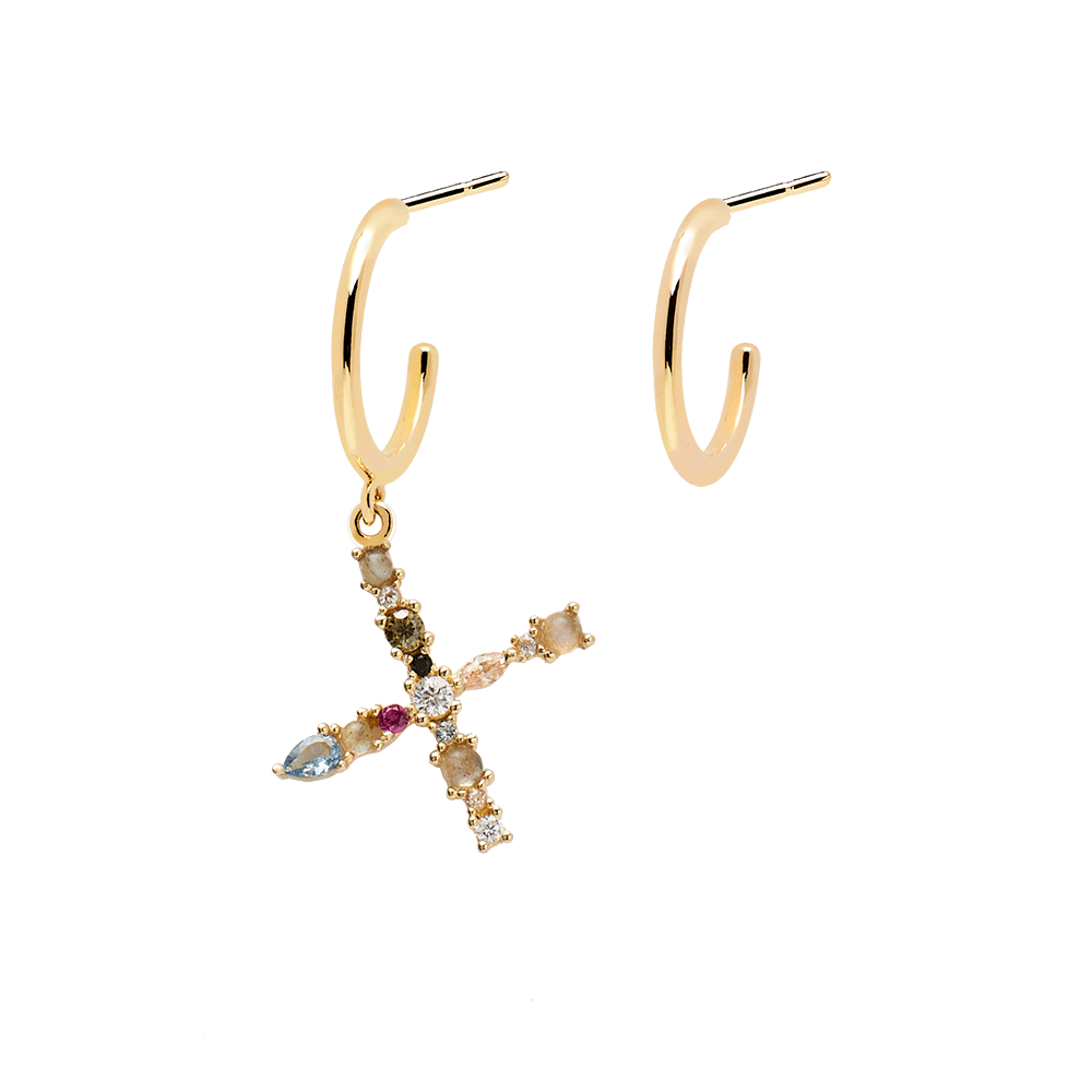 Letter X Earrings 2019