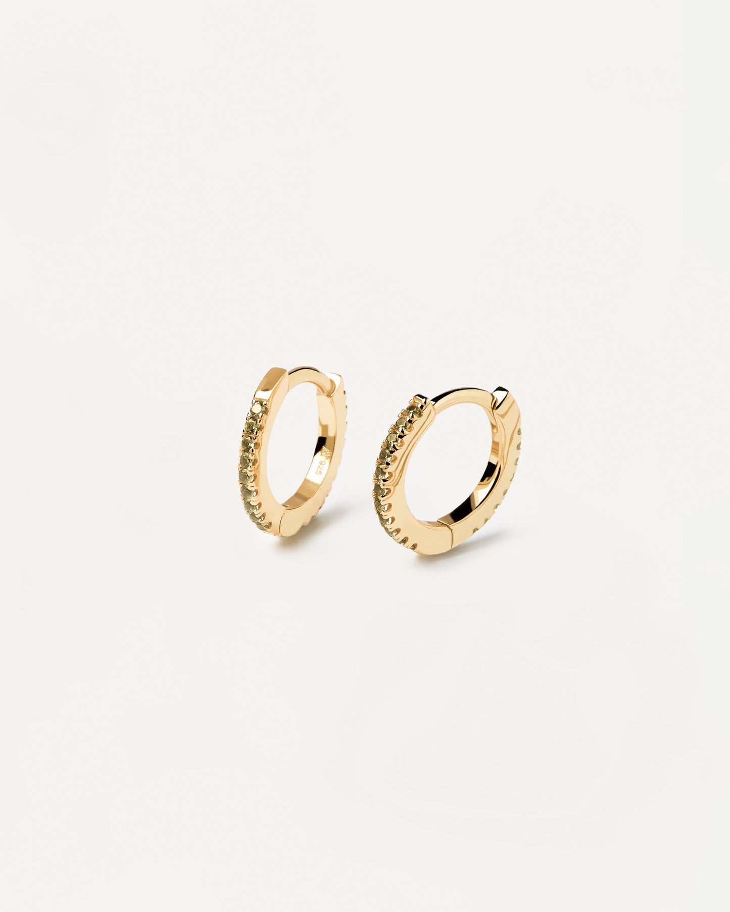 Olive Mini Hoops