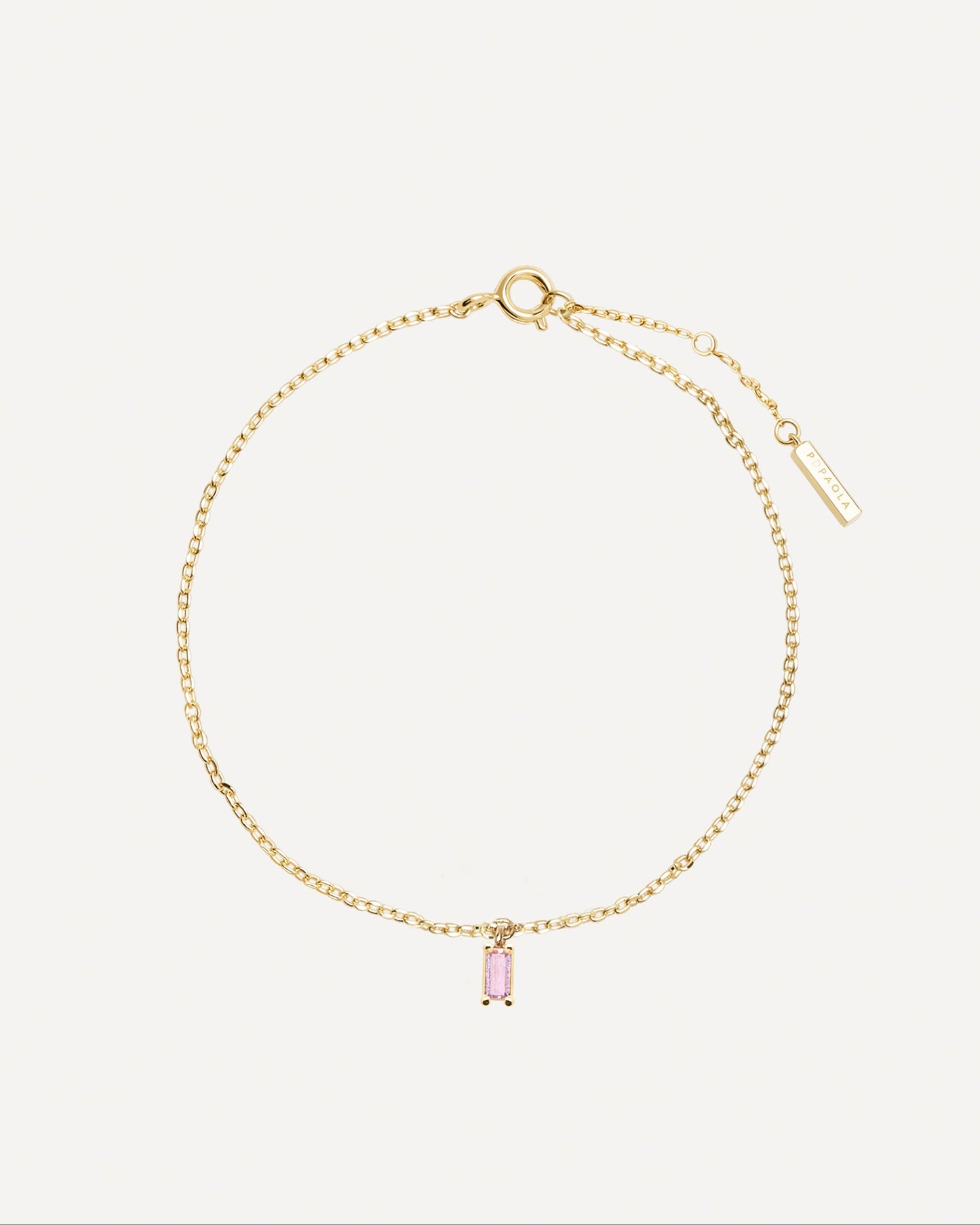 Purple Asana Bracelet