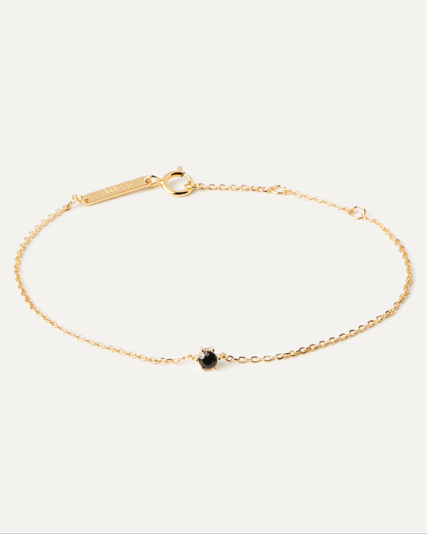 Black Solitary Bracelet