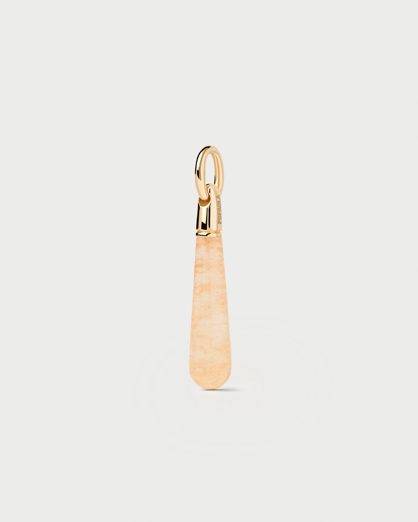 Yellow Aventurine Large Drop Pendant