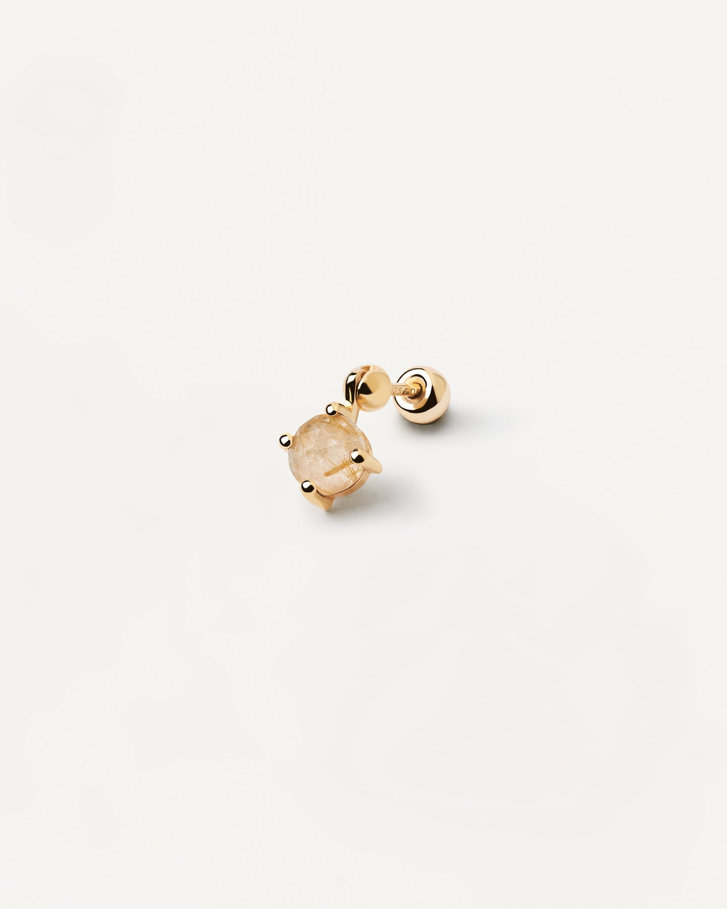Kimi Rutilated Quartz Single Earring
