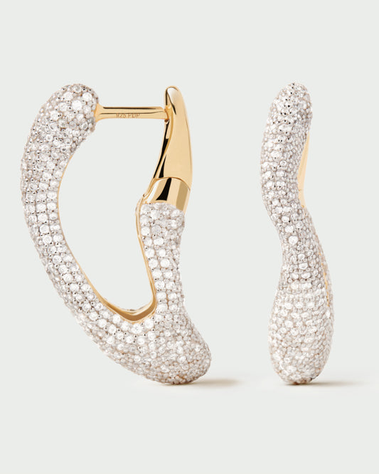 Pavé Sense hoops
