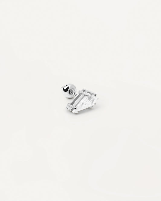Noa Single Silver Earring