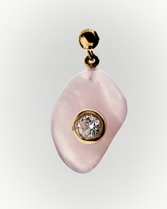 Love Rose Quartz charm