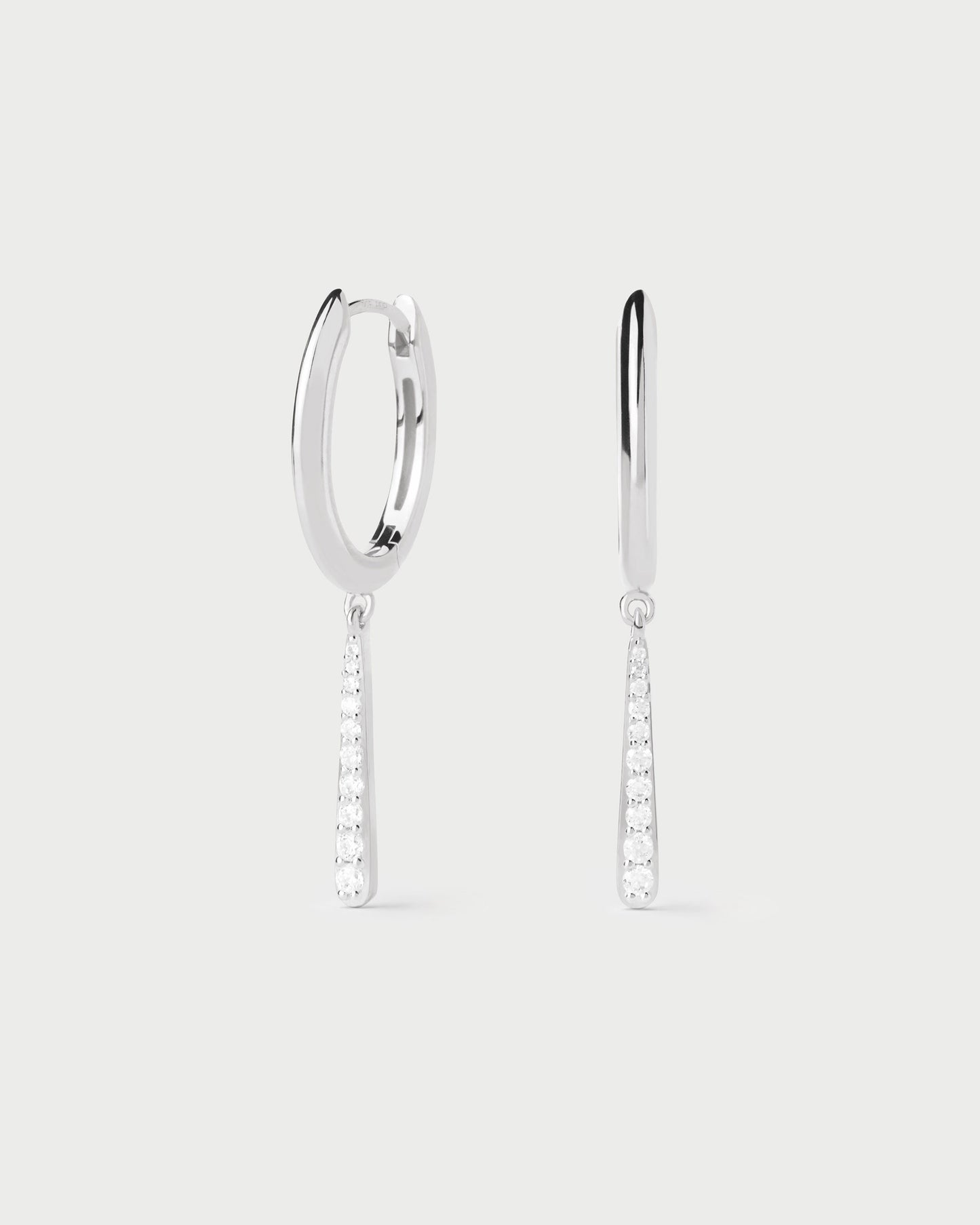 Olga mini silver hoops