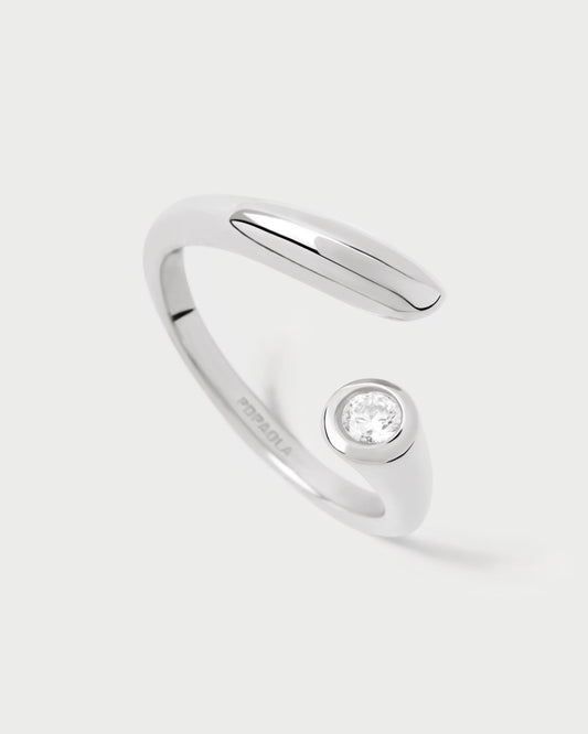 Caramelle silver ring