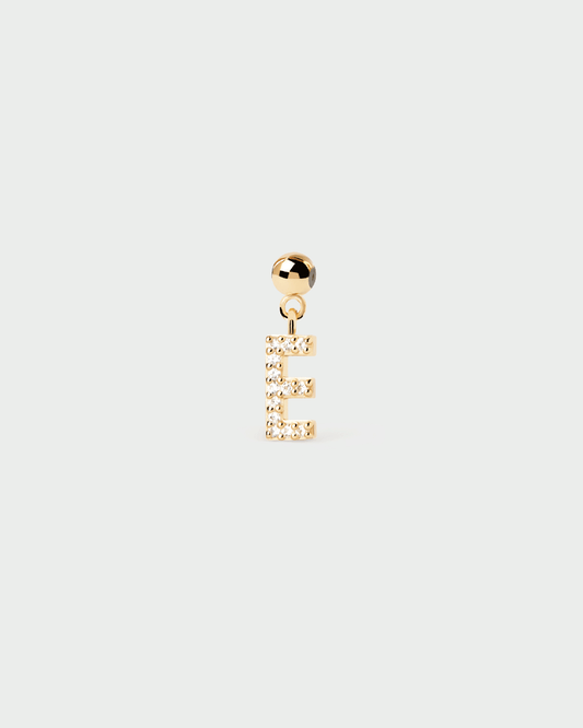 Letter E Charm
