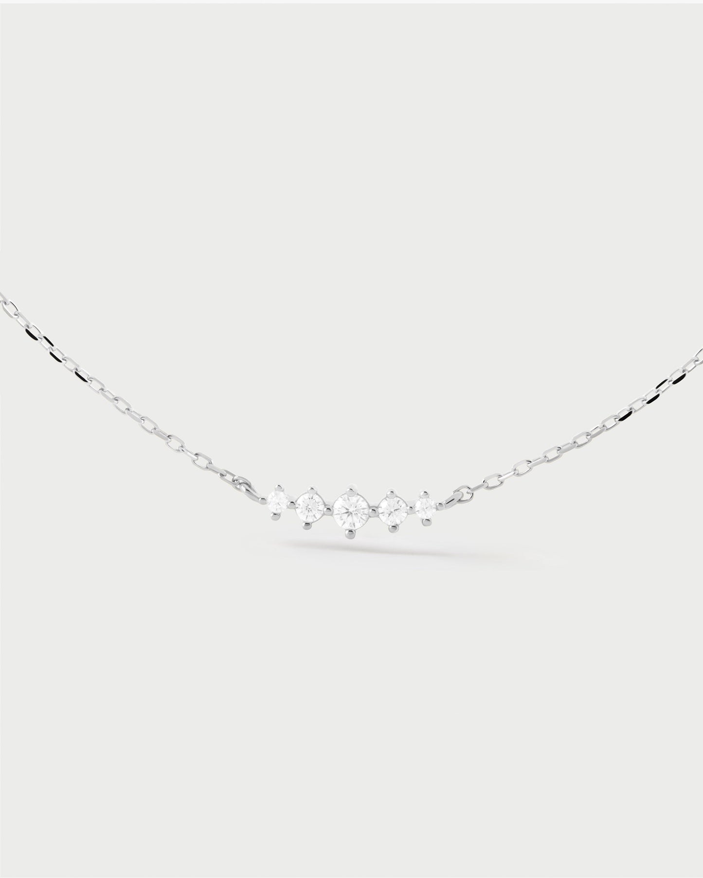 Estela silver necklace