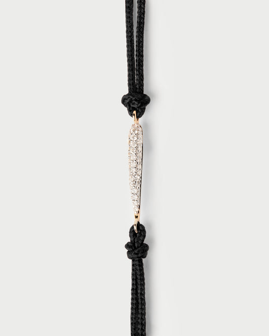 Nina Diamond cord bracelet