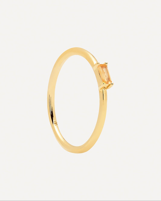 Peach Amani Ring