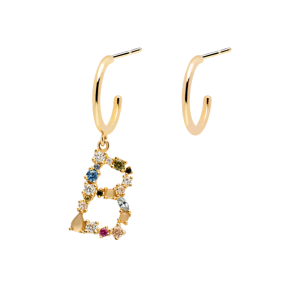 Letter B Earrings 2019