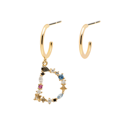 Letter D Earrings 2019
