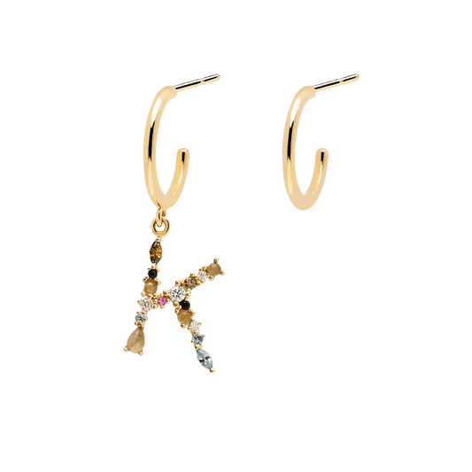 Letter K Earrings 2019