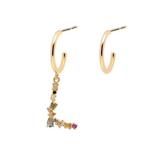Letter L Earrings 2019