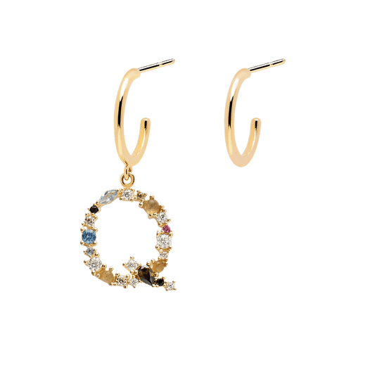 Letter Q Earrings 2019