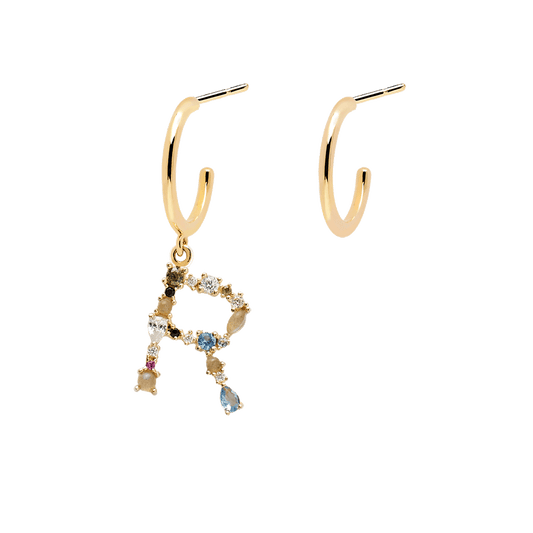 Letter R Earrings 2019