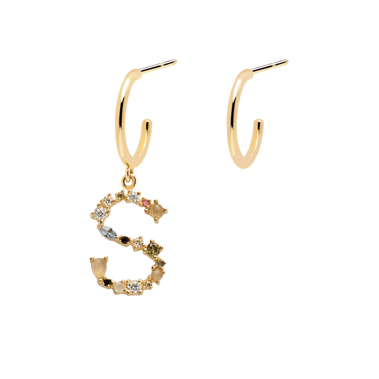 Letter S Earrings 2019