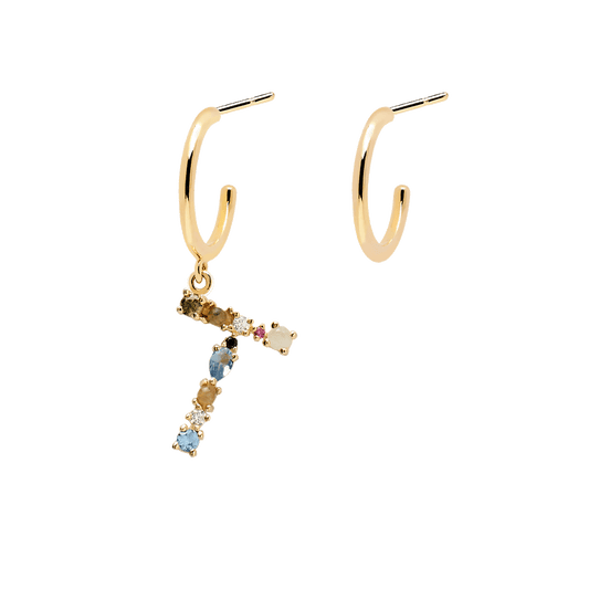 Letter T Earrings 2019