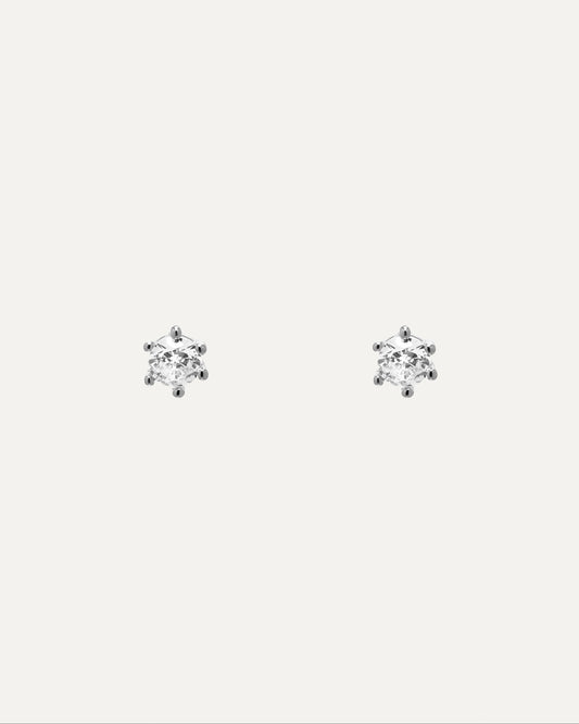Nora silver earrings