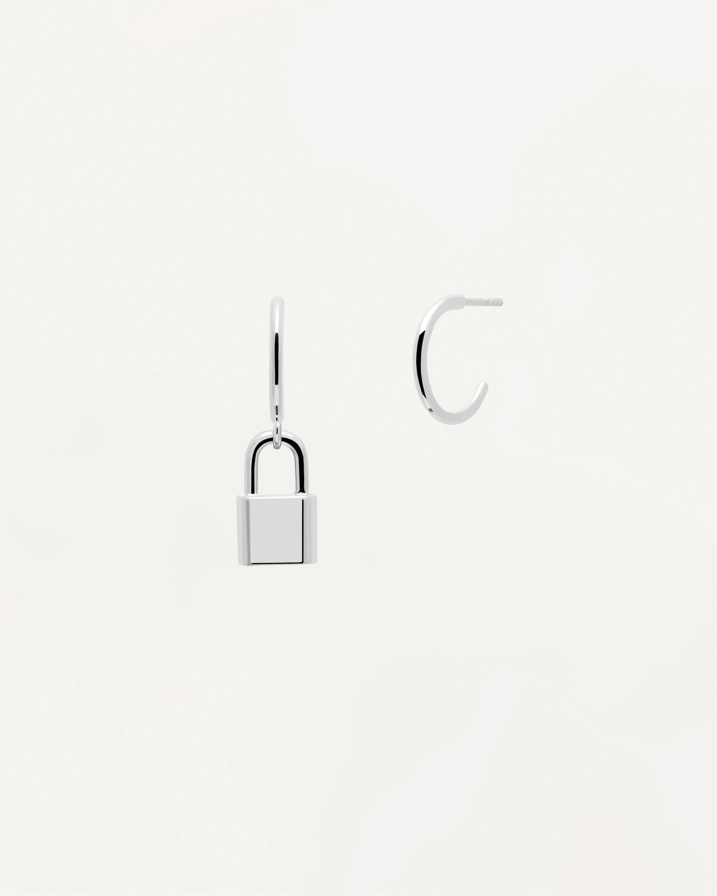 Bond Silver Earrings
