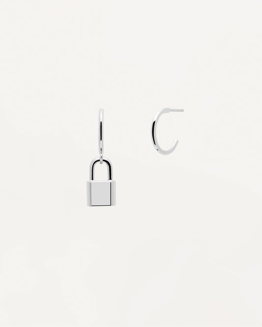 Bond Silver Earrings