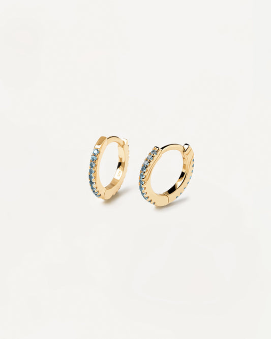 Celeste Mini Hoops