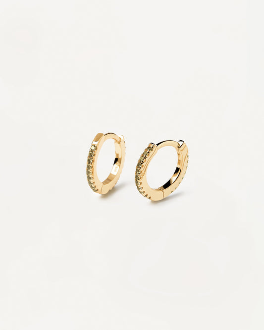Olive Mini Hoops