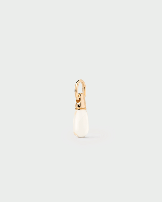 Rock crystal Drop pendant