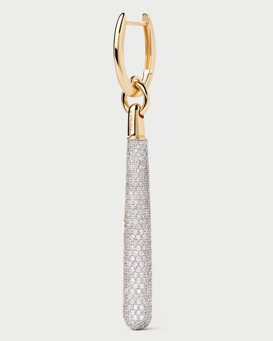 Pavé Supreme Jupiter Single Hoop