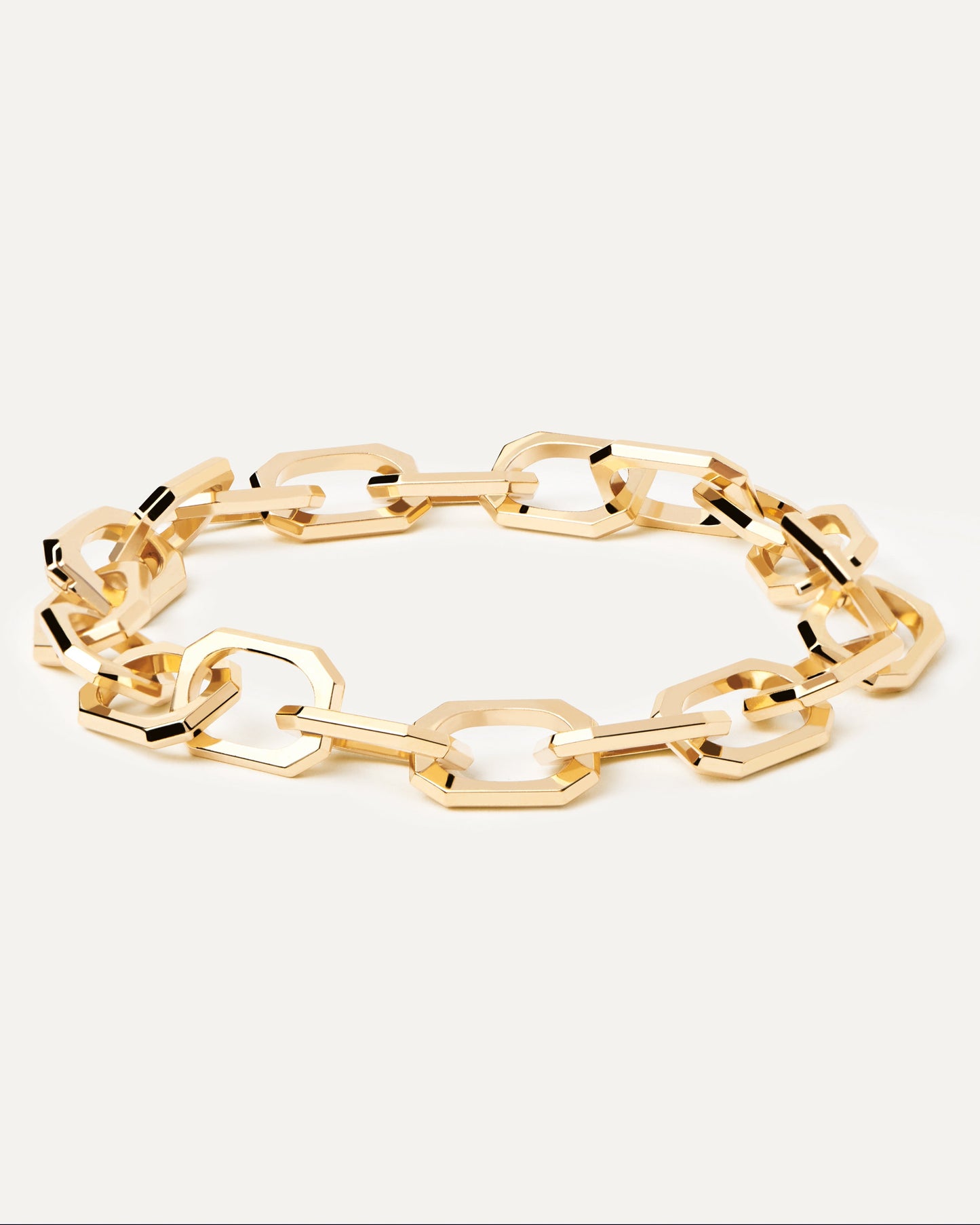 Small Signature Chain Bracelet