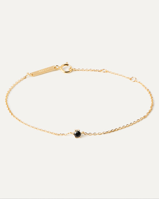 Black Solitary Bracelet