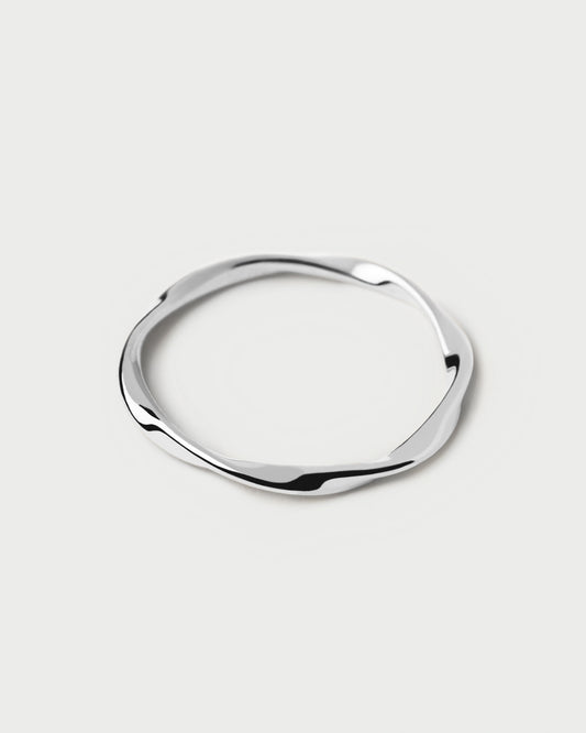 Spiral Silver Ring
