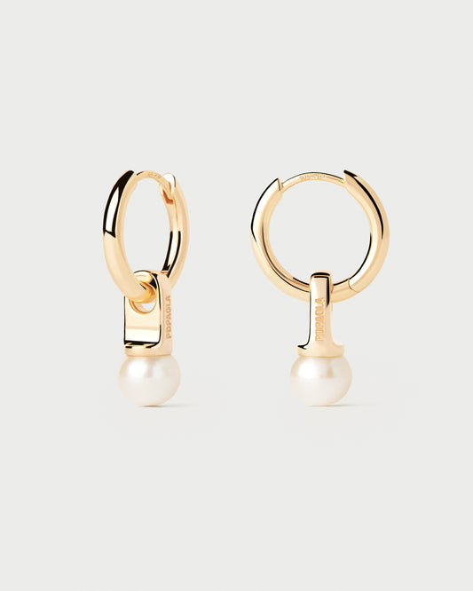 Pearl Hoops