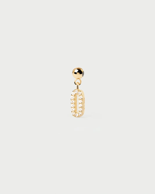 Letter O Charm