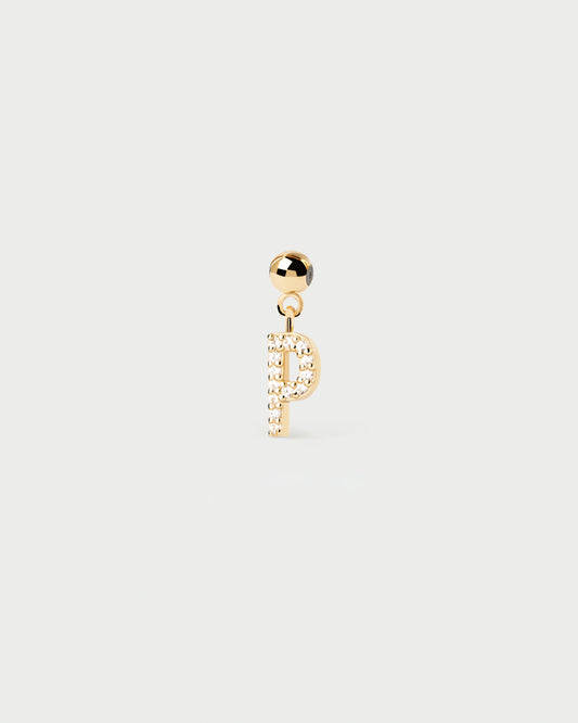 Letter P Charm