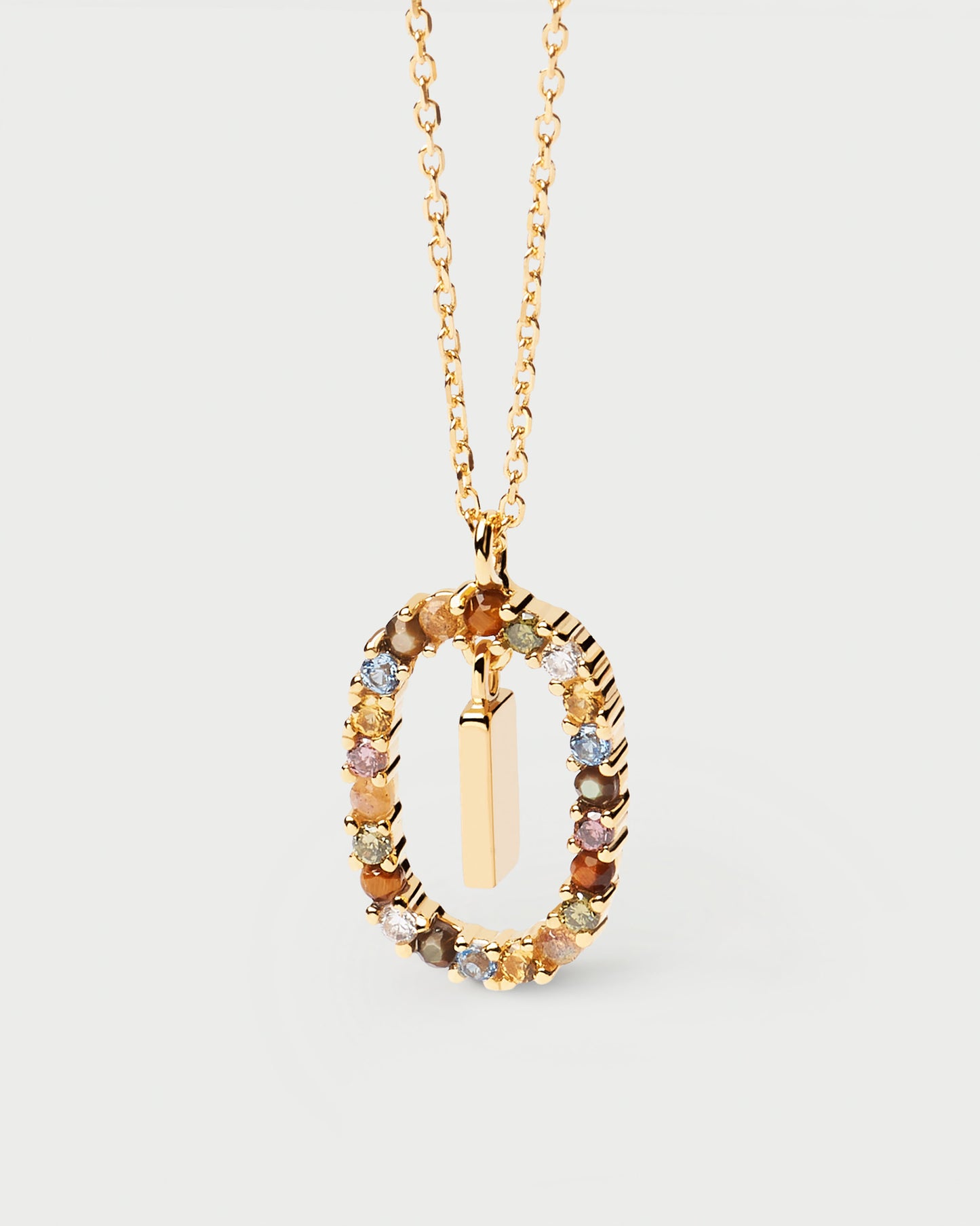 Letter I Necklace