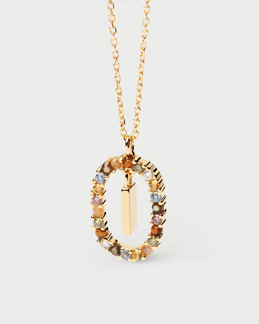 Letter I Necklace