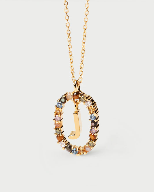 Letter J Necklace