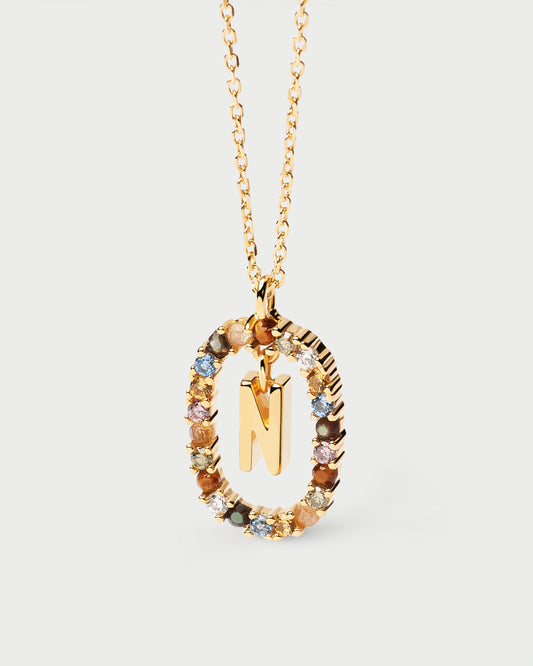 Letter N Necklace