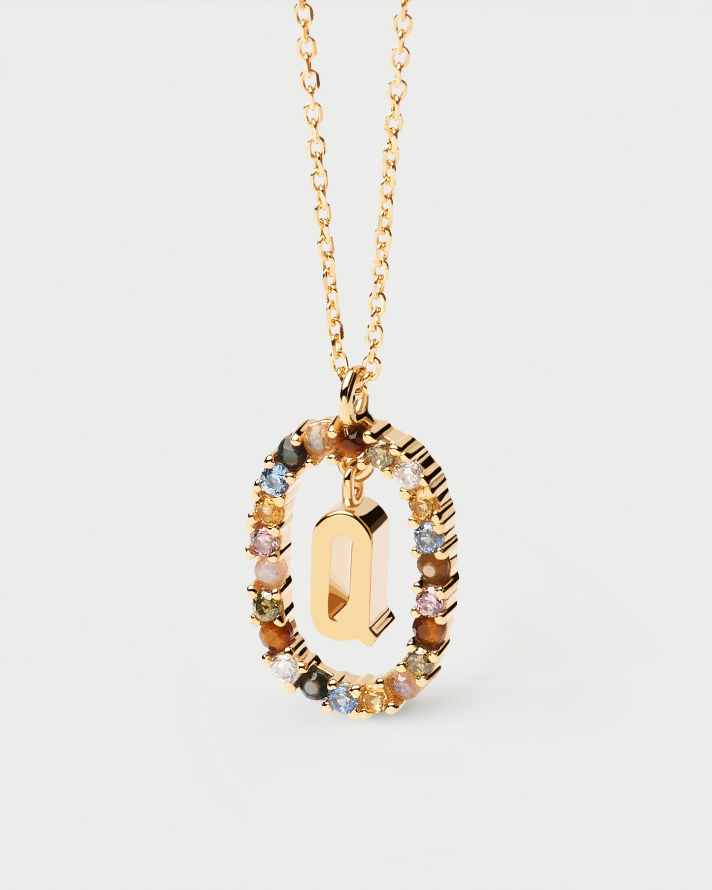 Letter Q Necklace