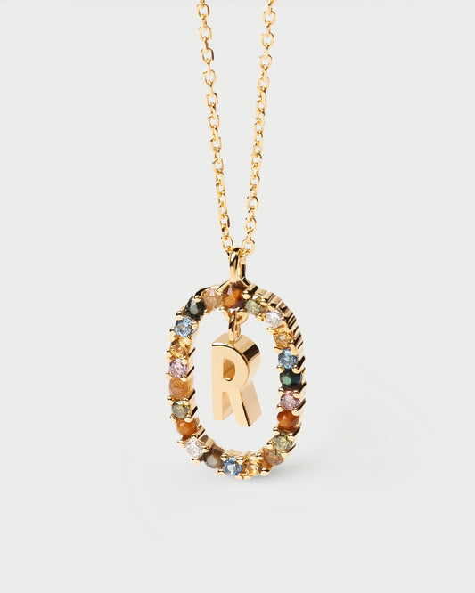 Letter R Necklace