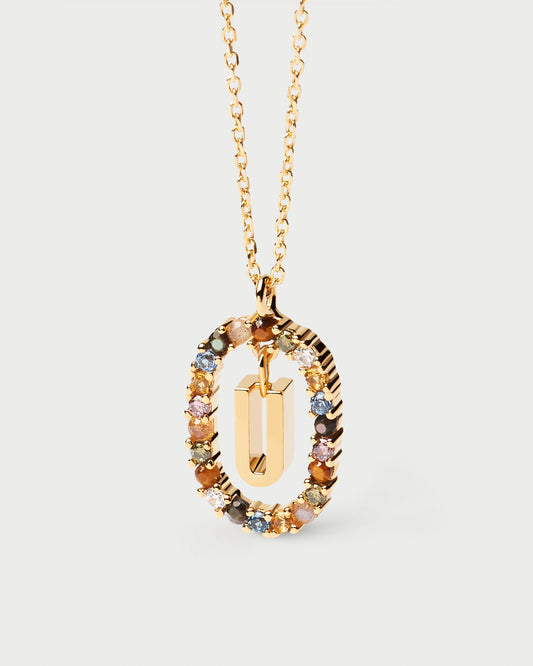 Letter U Necklace