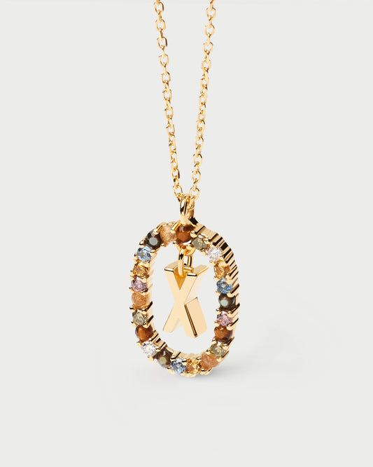 Letter X Necklace